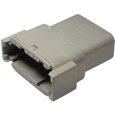 TE Connectivity DTM 04-12 PA Ronde connector Bus, recht Serie (ronde connectoren): DTM Totaal aantal polen: 12 1 stuk(s)