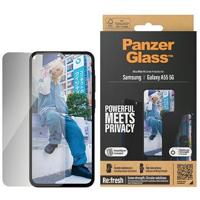 PanzerGlass Privacy Ultra-Wide Fit P7358 Screenprotector (glas) met privacyfolie Samsung Galaxy A55 5G 1 stuk(s) - thumbnail