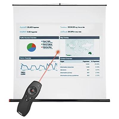Hama Wireless-laser-presenter X-Pointer 6in1 Muis Zwart - thumbnail