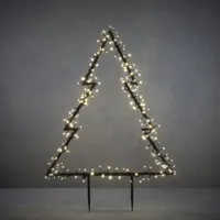 Luca Lighting LED tuinsteker boom 225 lampjes Ø 72 x 100cm, warm wit - thumbnail