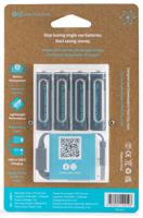 Paleblue Oplaadbare AA batterij (penlite) Li-ion 1700 1.5 V 4 stuk(s) - thumbnail