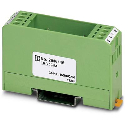Phoenix Contact EMG 22-B4 DIN-rail-behuizing Kunststof Groen 10 stuk(s)