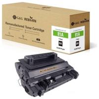 G&G Toner vervangt HP, Troy 81A Compatibel Zwart 10500 bladzijden Reborn remanufactured 21240 - thumbnail