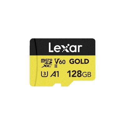 Lexar MicroSDXC Gold Series UHS-II 128GB V60