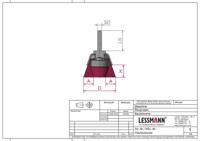 Lessmann Komborstel D.50mm schacht 6 mm draaddikte 0,2mm MS 10500min- 1 LESMANN 435542 1 stuk(s) - thumbnail