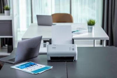 Brother ADS-4300N ADF-scanner 600 x 600 DPI A4 Zwart, Wit