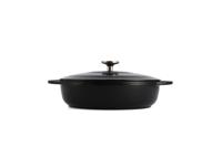 BK Bourgogne Lage Stoofpot 28cm Jet Black - thumbnail