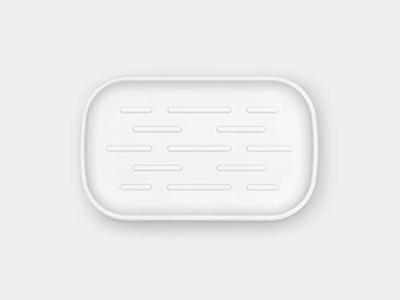 Brabantia ReNew zeepbakje white