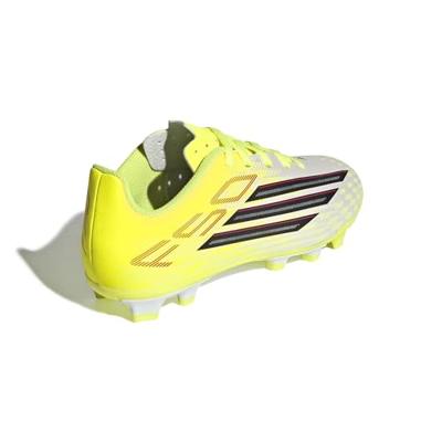 adidas F50 Club Gras / Kunstgras Voetbalschoenen (MG) Kids Neongeel Zwart Rood adidas F50 Club Gras / Kunstgras Voetbalschoenen (MG) Kids Neongeel Zwart Rood
