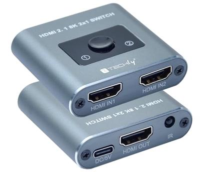 Techly IDATA HDMI-2128KT video switch Techly IDATA HDMI-2128KT video switch