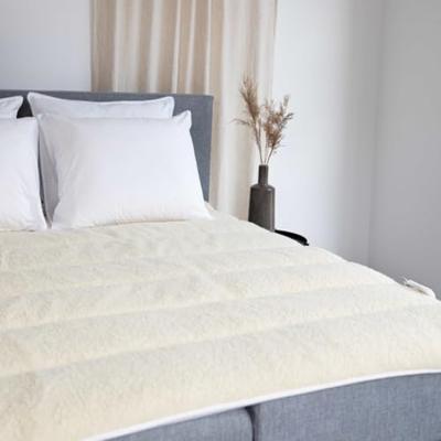 Terschellinger Wolweelde - Zuiver Wollen Matrasoplegger - 160 x 200