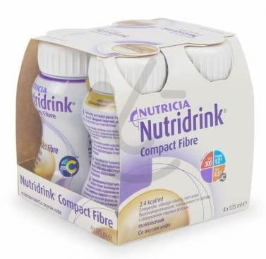 Nutridrink Compact fibre mokka 125ml 4 Stuks