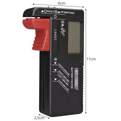 Batterijentester voor de meeste type batterijen Batterijentester voor de meeste type batterijen