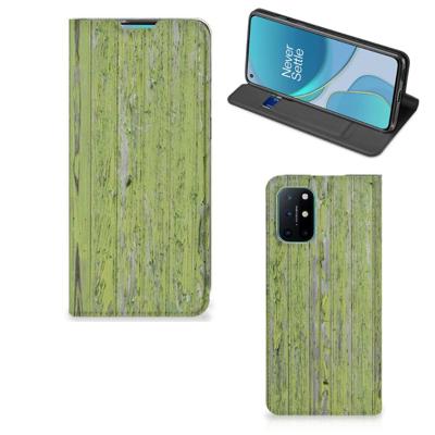 OnePlus 8T Book | Wallet Case | Green Wood