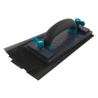 Wolfcraft Schuurset | Gips + 4 stramienstroken | 280 x 115mm | 1 set - 8722000 - thumbnail