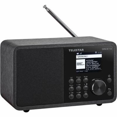 Telestar DIRA M 1 A EWF Compacte Multifunctionele Mono Radio Zwart - 30-012-02