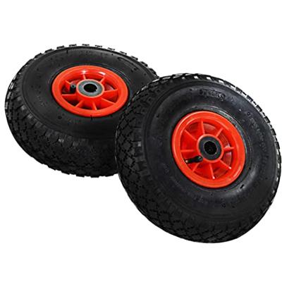 VidaXL Steekwagenwielen 2 st 3,00-4 (245x82) rubber VidaXL Steekwagenwielen 2 st 3,00-4 (245x82) rubber