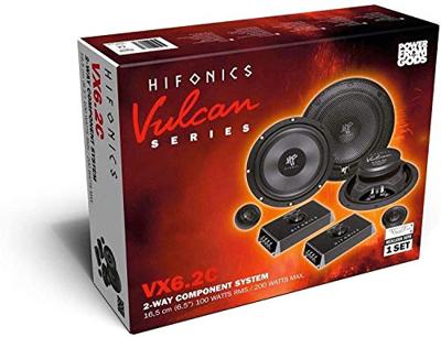 Hifonics VX-6.2C 2-weg inbouwluidsprekerset 200 W Inhoud: 1 set(s)
