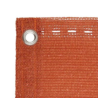 VidaXL Balkonscherm 75x500 cm hdpe oranje