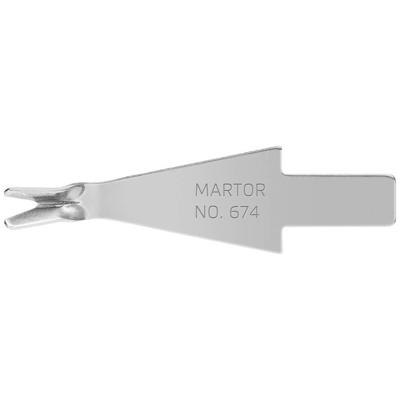 MARTOR 674.50 Reservemes TRIMMKLINGE speciaal geslepen 10 stuk(s)