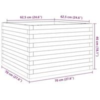 VidaXL Plantenbak 70x70x46 cm massief douglashout - thumbnail