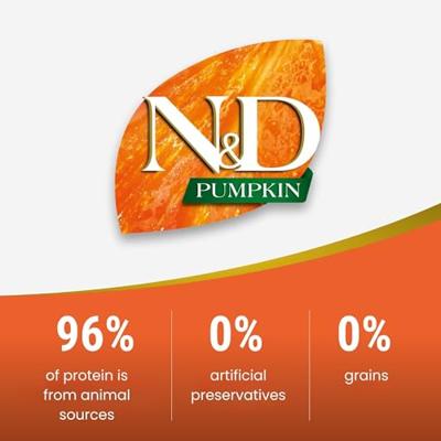 FARMINA N&D GFUMPKIN LAMB&BLUEBERRY PUPPY MINI - DRY FOOD FOR DOGS - 7kg