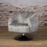 Tower Living Fauteuil 'Barga', kleur grijs - thumbnail