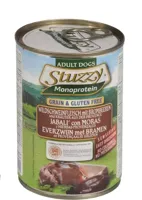 Stuzzy hondenvoer blik zwijn 400g - thumbnail