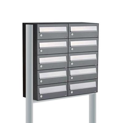 Allux Hive Set 2-Breed, 5-Hoog Op Statief Antraciet - 40030065_2x5s