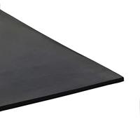 Vloermat anti-slip 4 mm glad 1,2x2 m rubber - thumbnail