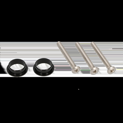 AMI bevestigingsset - voor veiligheidsschilden - schroeven M6x53mm RVS (3x+2ring) - 900180