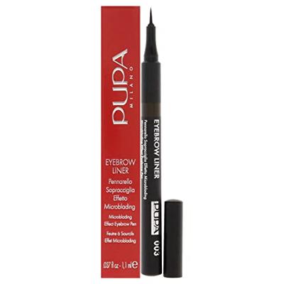 Pupa Milano - Pupa Eyebrow Liner 1.10 ml 003 Dark Brown Wenkbrauw Make-Up