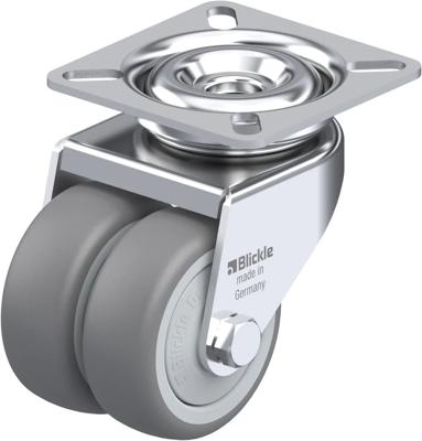 Blickle LDA-TPA 50KF Dubbel zwenkwiel Wieldiameter: 50 mm Draagvermogen (max.): 80 kg 1 stuk(s) Blickle LDA-TPA 50KF Dubbel zwenkwiel Wieldiameter: 50 mm Draagvermogen (max.): 80 kg 1 stuk(s)
