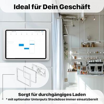 Displine Companion Wall 2.0 Tablet muurhouder Apple iPad 10.9 (10. Gen.), iPad Air 10.9 (4./5. Gen.), iPad Pro 11 (1./2./3./4. Gen.) 27,7 cm (10,9) - 27,9 cm Displine Companion Wall 2.0 Tablet muurhouder Apple iPad 10.9 (10. Gen.), iPad Air 10.9 (4./5. Gen.), iPad Pro 11 (1./2./3./4. Gen.) 27,7 cm (10,9) - 27,9 cm