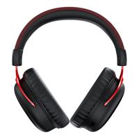 HyperX Cloud II Wireless Headset Draadloos Hoofdband Gamen Zwart, Rood - thumbnail