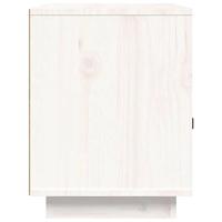 Nachtkastjes 2 st 40x34x45 cm massief grenenhout wit - thumbnail