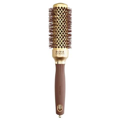 Olivia Garden Wavy Bristles Gold&Brown Brush Ø35mm Olivia Garden Wavy Bristles Gold&Brown Brush Ø35mm