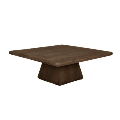 Tower Living Vierkante Salontafel 'Asti' Mangohout, 90 x 90cm, kleur Bruin