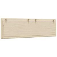 Hoofdbordkussen "Hanko" 160 cm stof crmekleurig - thumbnail