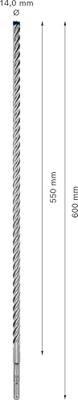 Bosch Accessoires Expert SDS plus-7X hamerboor 14 x 550 x 600 mm - 1 stuk(s) - 2608900125