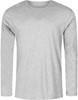 Promodoro XO1465 Men´s Roundneck T-Shirt Long Sleeve - Heather Grey - XS - thumbnail
