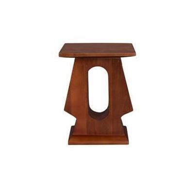 Dutchbone Bijzettafel 'Pilaster' Mangohout, 35 x 25cm