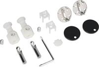 Saqu Please compact hangtoilet randloos met softclose toiletbril mat zwart - thumbnail