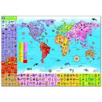 Puzzel Orchard World Map (FR) - thumbnail