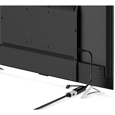 SpeaKa Professional SP-9015340 HDMI Adapterkabel [1x HDMI-bus - 1x USB-C stekker] Zwart Afscherming gevlochten 15.00 cm