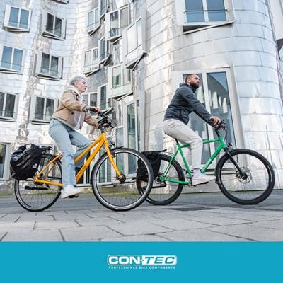 CONTEC vouwslot "keglock" ct faltschl. keglock 60 cm, black