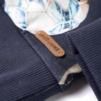 Kindertrui 128 marineblauw - thumbnail