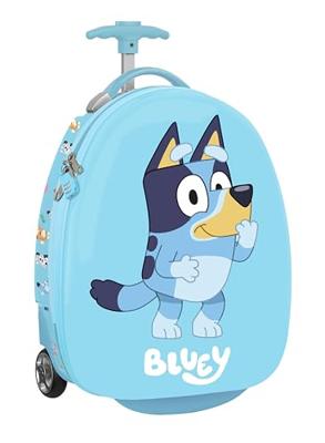 Rolkoffer Bluey Celeste 16'' 23 L 28 x 43 x 23 cm Kinderen