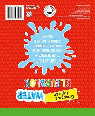 Waterkleurblok Grappige figuren