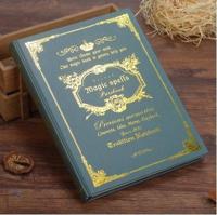 64K kleine pocket Vintage notebook hand cover magische spreuken zakken boek planner Journal reiziger Kladblok (A5 groen) - thumbnail